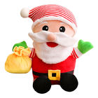 25cm Festival Cartoon Stuffed Santa Doll Lovely Christmas Stuffed Toy
