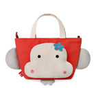 22cm*15cm*19cm Hip Hop Monkey Animal Plush Bag Cartoon Portable Cute Canvas Bag