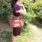 OEM Custom Plush Bag Single Shoulder Fasionable Girls Fluffy Animal Backpacks