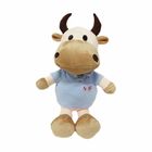 Zodiac Cow Plush Doll Cartoon Little Cow Stuffed Animal Plush Toys