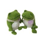 Green Frog Prince Animal Plush Toys Baby Plush Toys For Home Decoration
