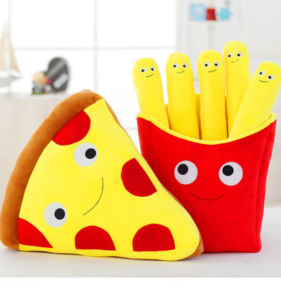 Simulation French Fry Stuffed Animal Parent Children Interaction Baby Plush Toys