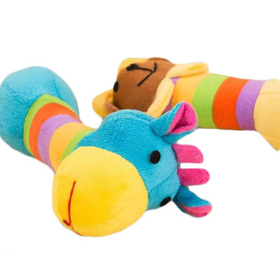 Bite Resistant Molar Dog Pets Plush Toys Bark Plush Pillow With Sound 20cm