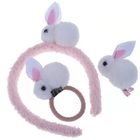 OEM Rabbit Plush Headband Chiliren'S Hair Rope Headdress Soft Toy Accessories