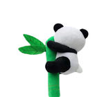 20CM Holding Bamboo Panda Festival Plush Toy Gift Holiday Gift Travel Memorial