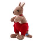 Rabbit Hair Kangaroo Stuffed Plush Toys Girl Birthday Gift Baby Sleeping Pillow