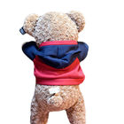 18cm 200g Nigger Brown Rose Velvet Teddy Bear Plush Doll Dressed Cute Cuddly Toy