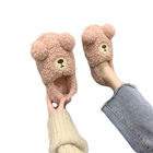 Plush Cartoon Lamb Warm Stuffed Animal Slippers For Adults Plush Home Decor