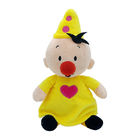 25cm Yellow Clown Plush Doll Children'S Comfort Toys Bedtime Story Props