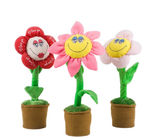 40cm Dancing And Singing Potted Plush Funny Flower Toy Home Decoration Flower
