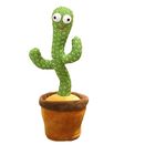 30cm Singing Dancing Cactus Plush Toy For Home Decoration
