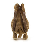 Short Plush Fabric Animal Backpack Children'S Backpack ODM Production