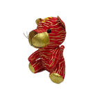 Artificial Chinese Style Tiger Plush Doll With Golden Embroidery Thread