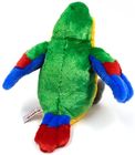 Simulation Macaw Plush Toy With Polyester Fiber Stuffed