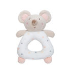 Rattle Design Electric Embroidery Stuffed Baby Comfort Toy