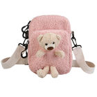 No Smell Children Short Plush 3D Teddy Bear Bookbag