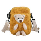 No Smell Children Short Plush 3D Teddy Bear Bookbag