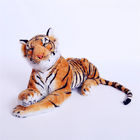 Lifelike 40cm Tiger Plush Doll With Polypropylene Cotton Filling