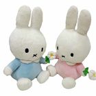 Short Plush Couple Bunny Doll For Valentine'S Day