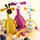 Handmade Crochet Doll Knitting Baby Giraffe Customized Wholesale
