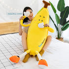 Plush Home Decorative Throw Pillow With Banana Design