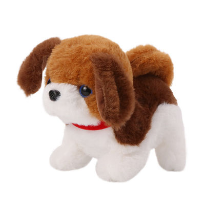 Odorless 20cm Vocalizing Dog Plush Doll For Children