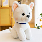 OEM Brushy Stuffed  Dog Toys With Printed Logo