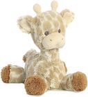 ASTM PP Cotton Filled Sitting Giraffe Plush Doll