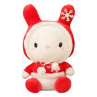 ODM Skin Friendly 20cm Snowflake Rabbit Plush Toy