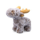 EN71 Cartoon Deer Plush Toy With Polypropylene Cotton Filling