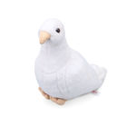 OEM Innovative White Dove Toy With Polypropylene Cotton Filling
