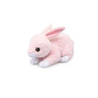 20cm Short Plush Cute Pink Rabbit Stuffed Toy ODM