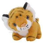 EN71 25cm Simulation Tiger Stuffed Doll With Polypropylene Cotton Filling