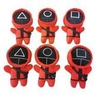 15cm Squid Game Pink Soldiers Plush Toys For Children