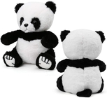 Custom Skin Friendly No Fading Sitting Panda Plush Toy