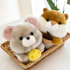 25cm Polypropylene Cotton Filling Hamster Stuffed Toys