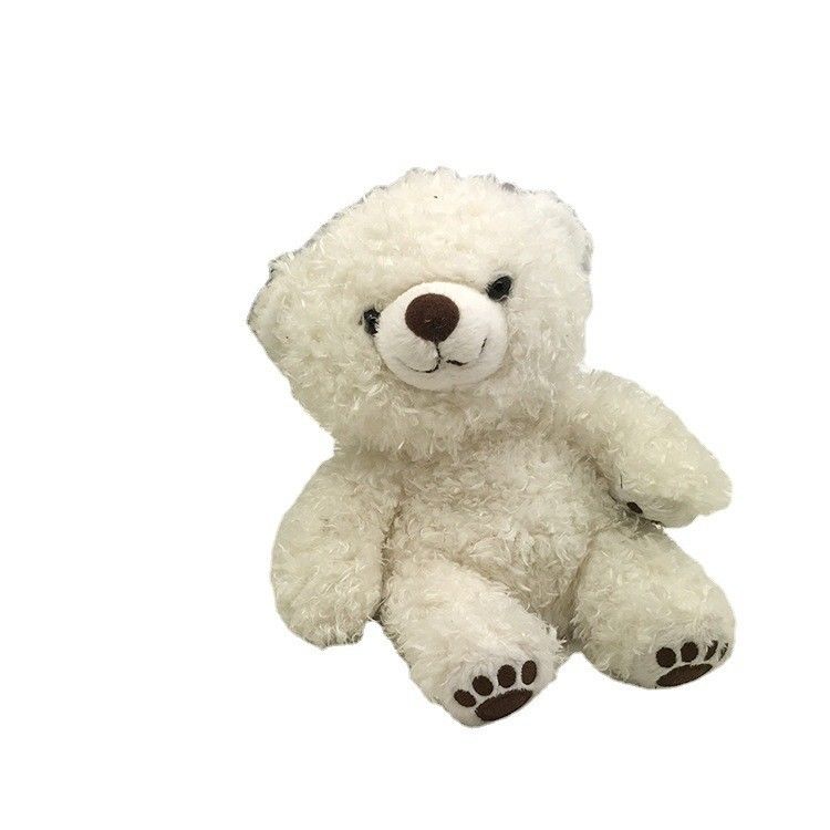 18*15cm Personalised Small White Teddy Bear Washable
