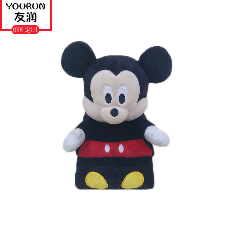 Mickey Minnie Soft Stuffed Plush Doll Mobile Phone Support Frame Customized