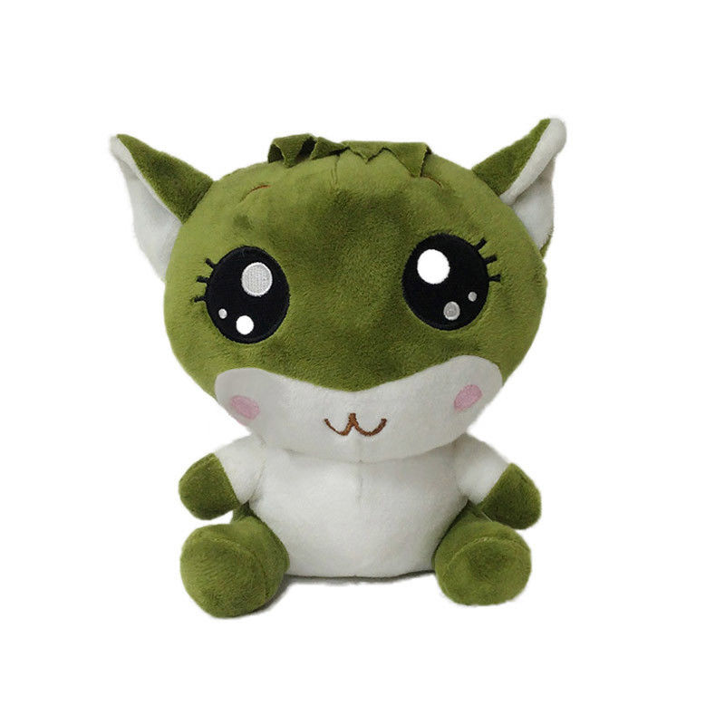 Cute PP Cotton Green Cat Toy Detective Soft Cuddly Toy Children Gift