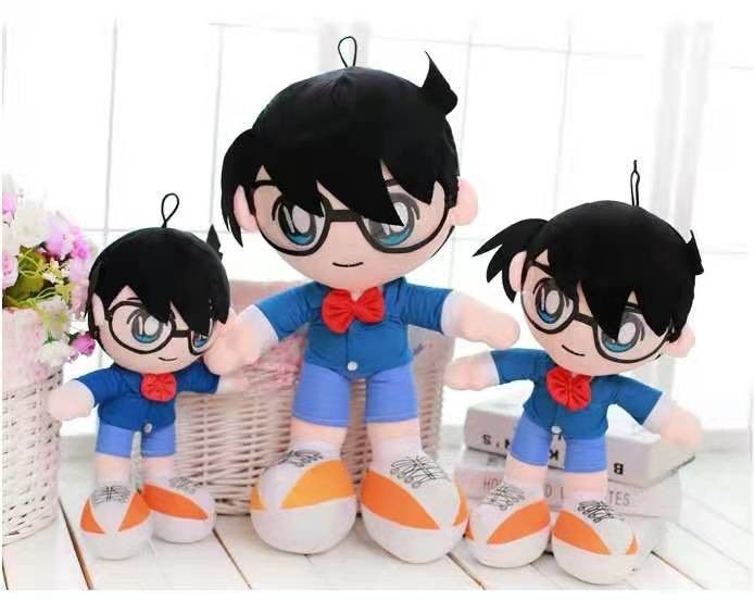 40cm Blue Detective Conan Plush Doll Cartoon Plush Toys Children'S Birthday Gift