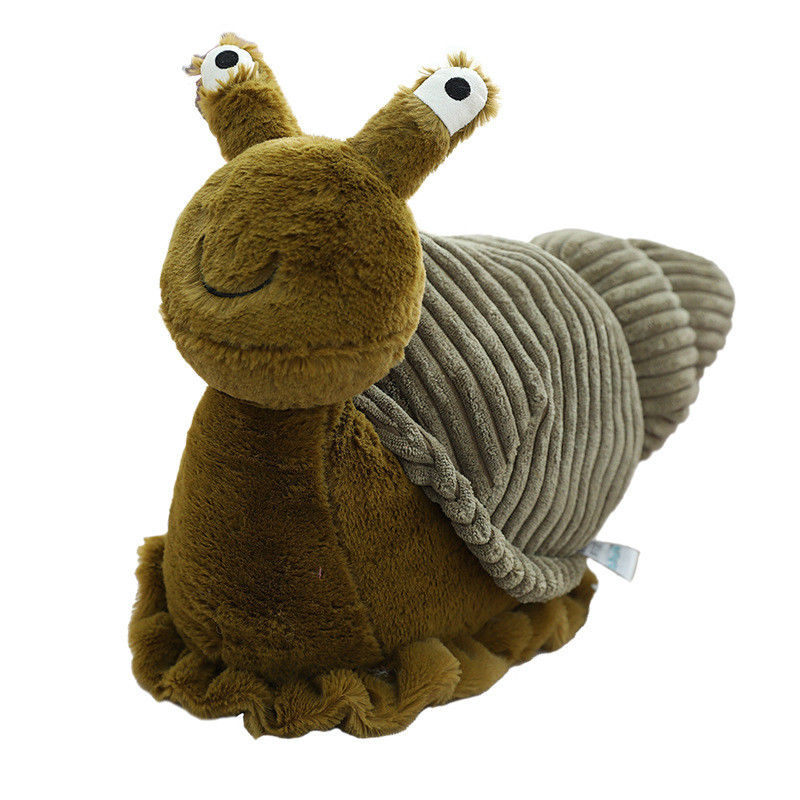 28cm Snail Stuffed Animal Children Pillow Cushion Boy Snail Plush Toy