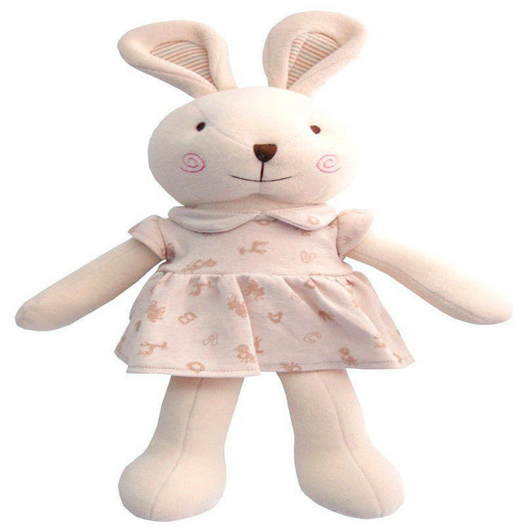 Hand Washable Children'S 25cm Pink Bunny Soft Toy