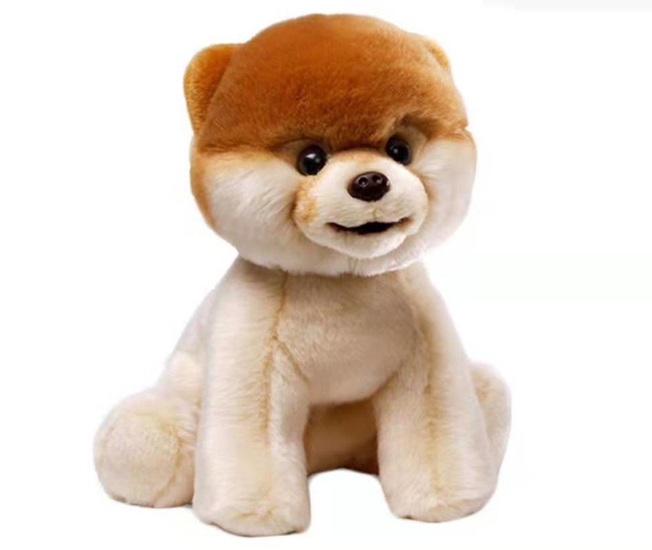 Huggable 20cm PP Cotton Stuffed Cute Dog Plush Toy