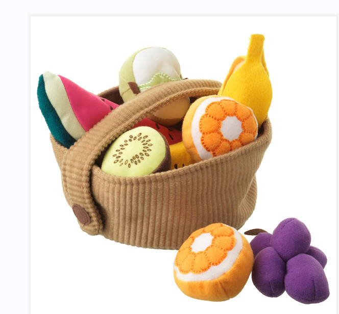 EN71 Standard Simulation Fruit And Vegetable Stuffed Plush Toys